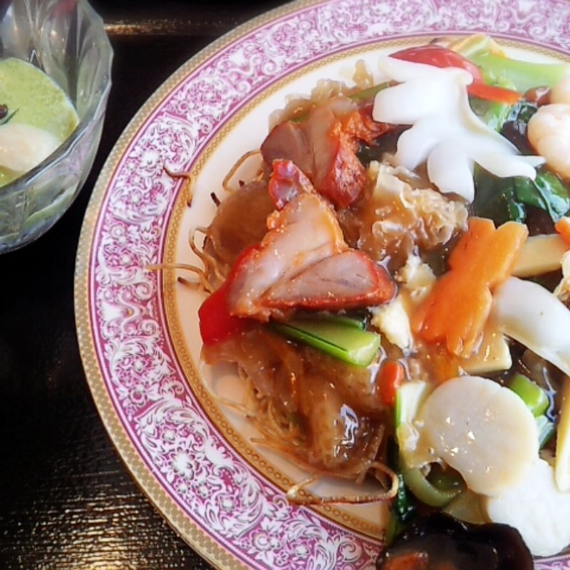 薬膳五目あんかけやきそば(中国膳房 黎花)