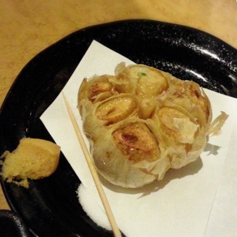 まるごとにんにく揚げ(ねぶた)