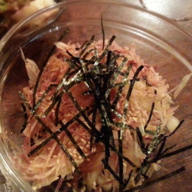 みょうがのおかか和え(やきとん ひょっとこ)