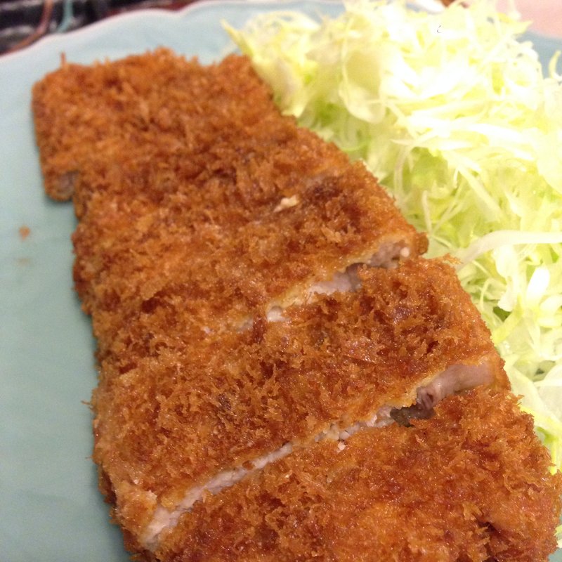 ロースかつ定食(三平)