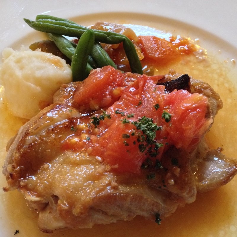 ランチセット チキンソテー(レストラン＆パティスリー 木かげ茶屋)