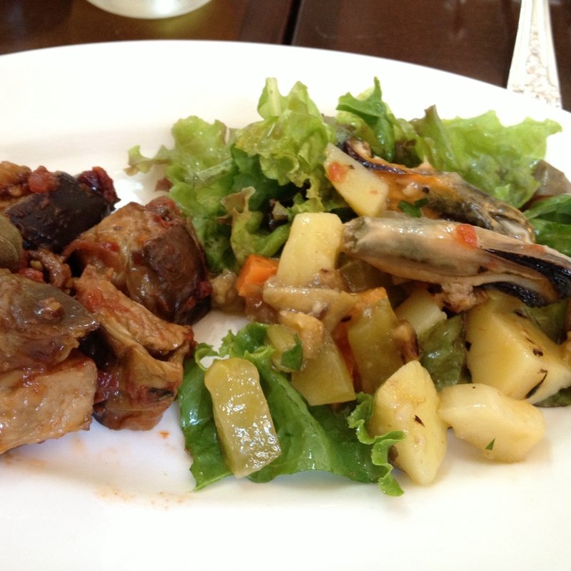 ランチセット シチリア前菜盛り合わせ(シチリア料理 Carretto)