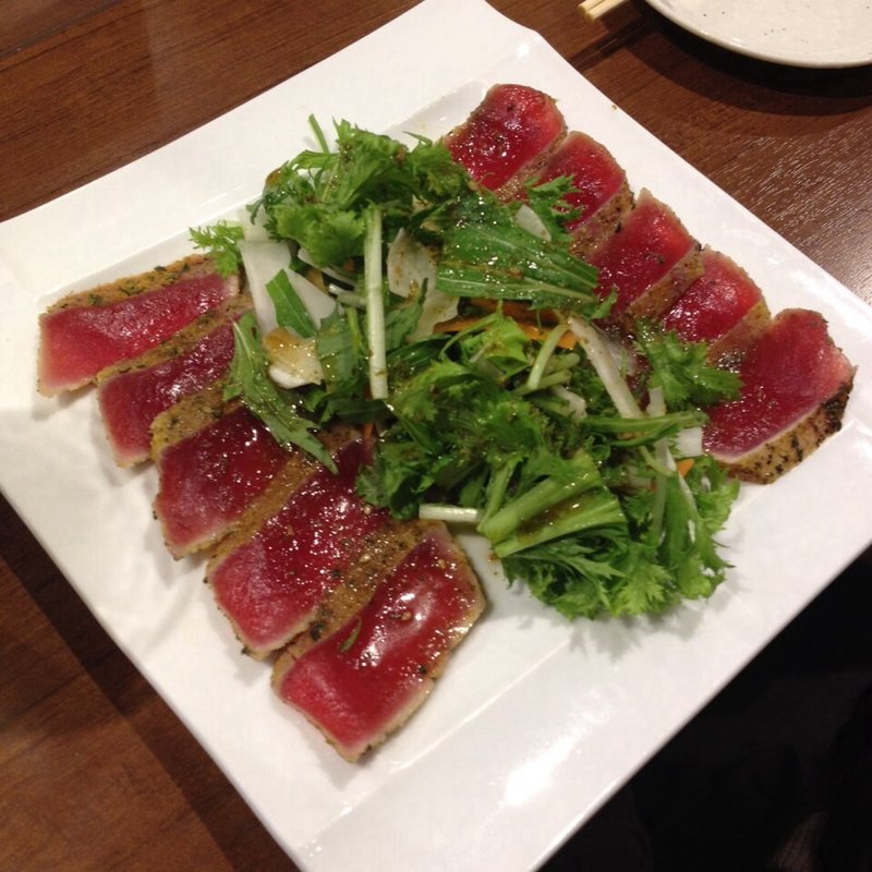 鮪の香草カルパッチョ(俺のやきとり 大井町)