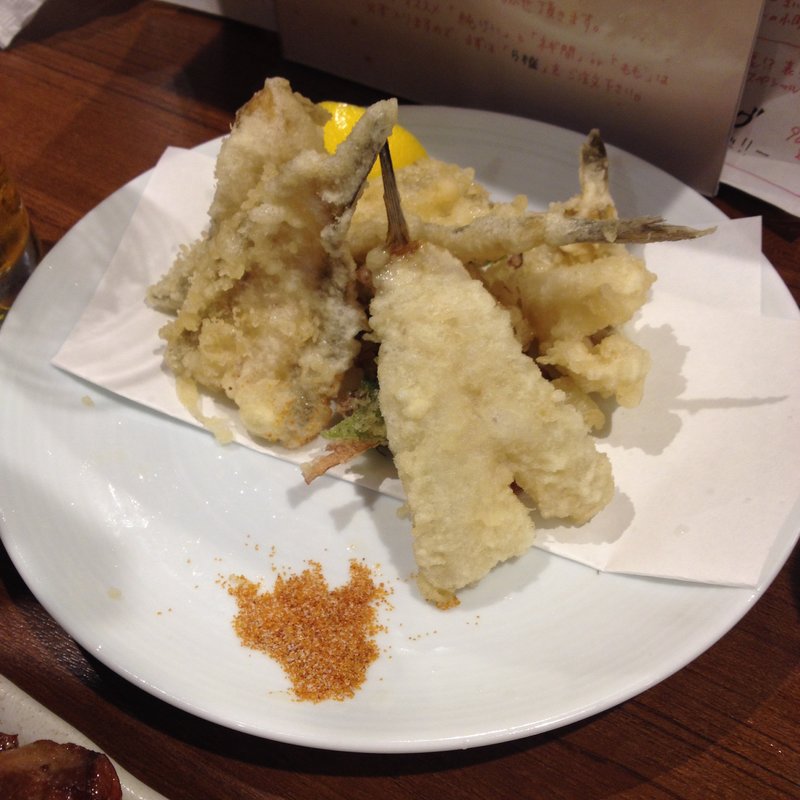 キスの天ぷら(俺のやきとり 大井町)