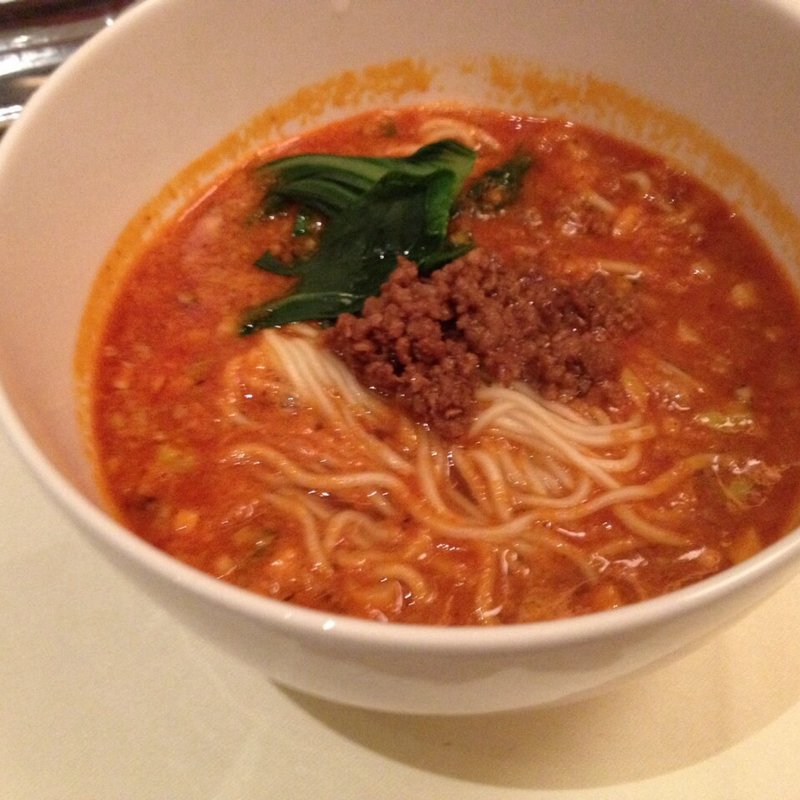 先代陳建民師父より伝えられる担担麺(四川飯店 名古屋 )