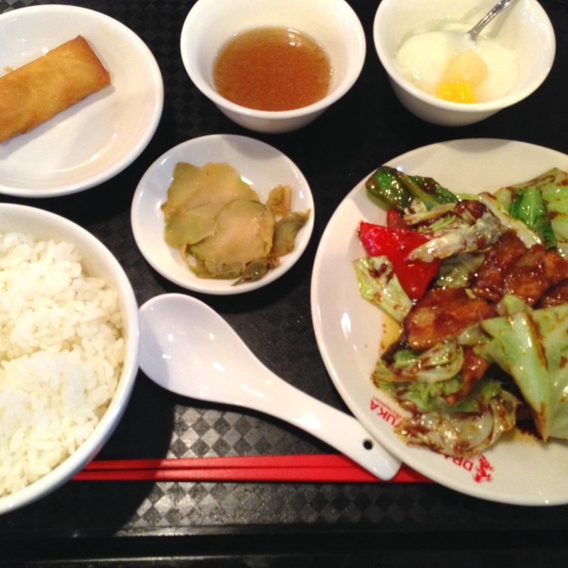 回鍋肉ランチ(DRAGON酒家 )