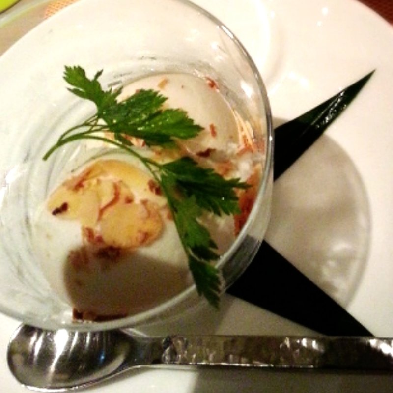 ココナッツアイスクリーム(ジムトンプソンズテーブル タイランド 銀座)