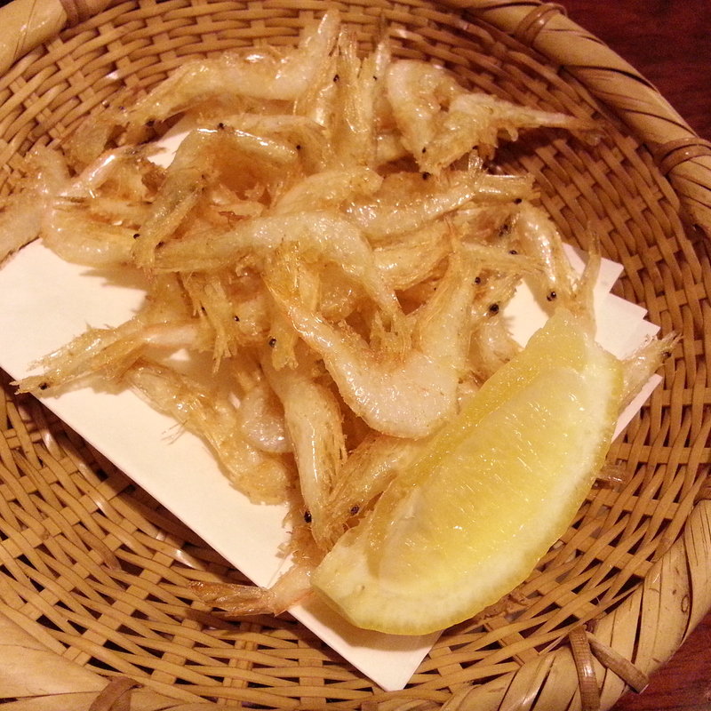 白えび唐揚げ(手打ちそば 吉仙（きちせん）)