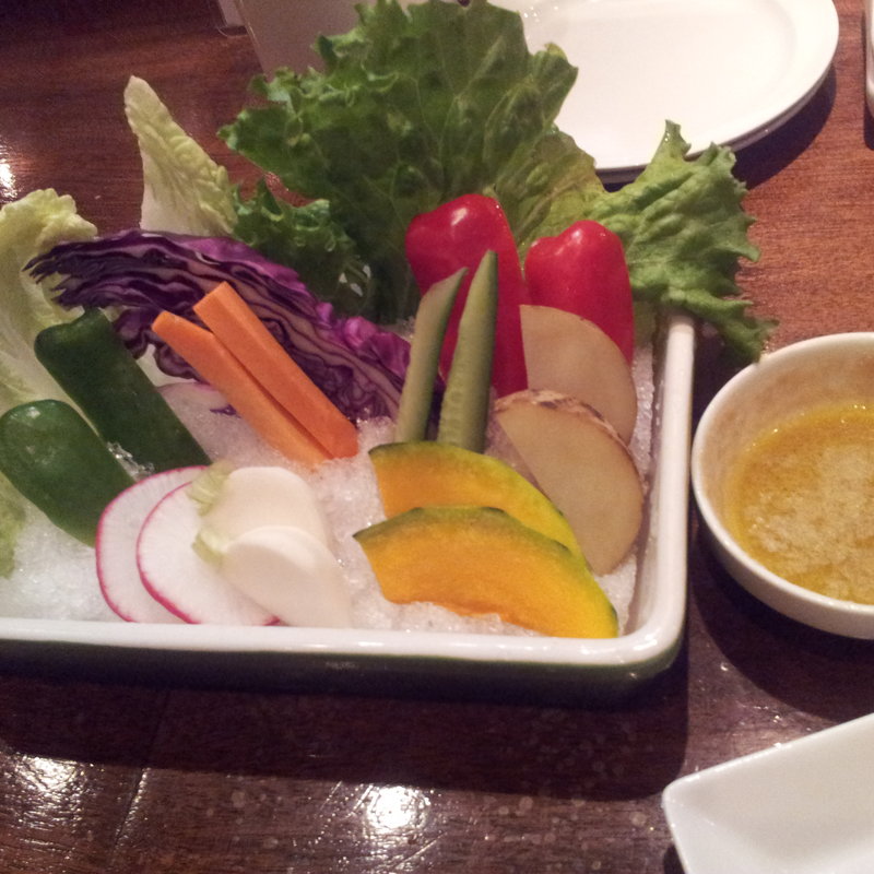 てんこ盛り バーニャカウダ(ビストロガブリ五反田店)