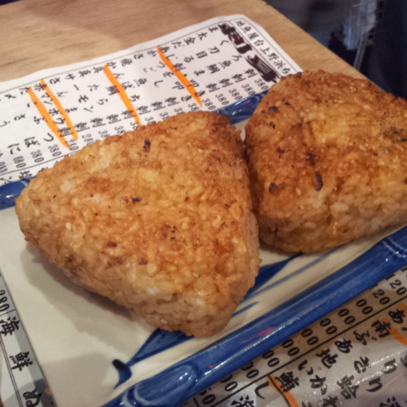 焼きおにぎり(浜ちゃん 上野店)