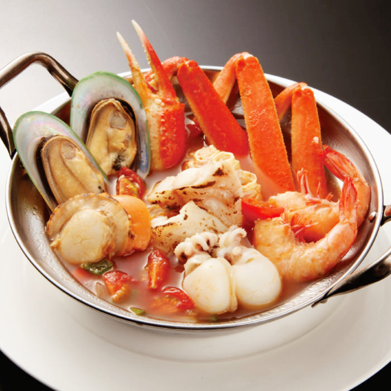 カニと魚介のブイヤベース(メヒコ 東京ベイ有明店)