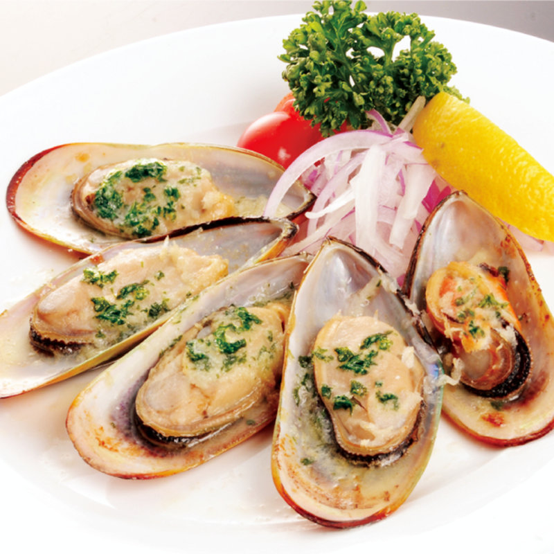 パーナ貝のガーリックバター焼き(メヒコ 東京ベイ有明店)