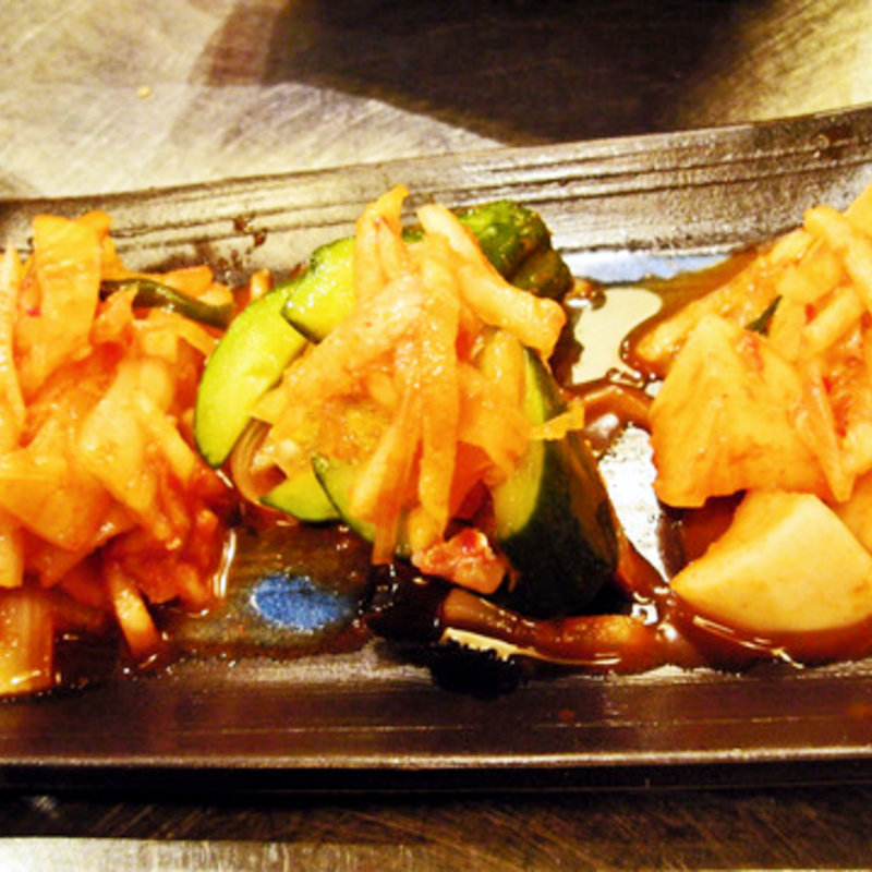 キムチの盛り合わせ(巨牛荘　三番町店)