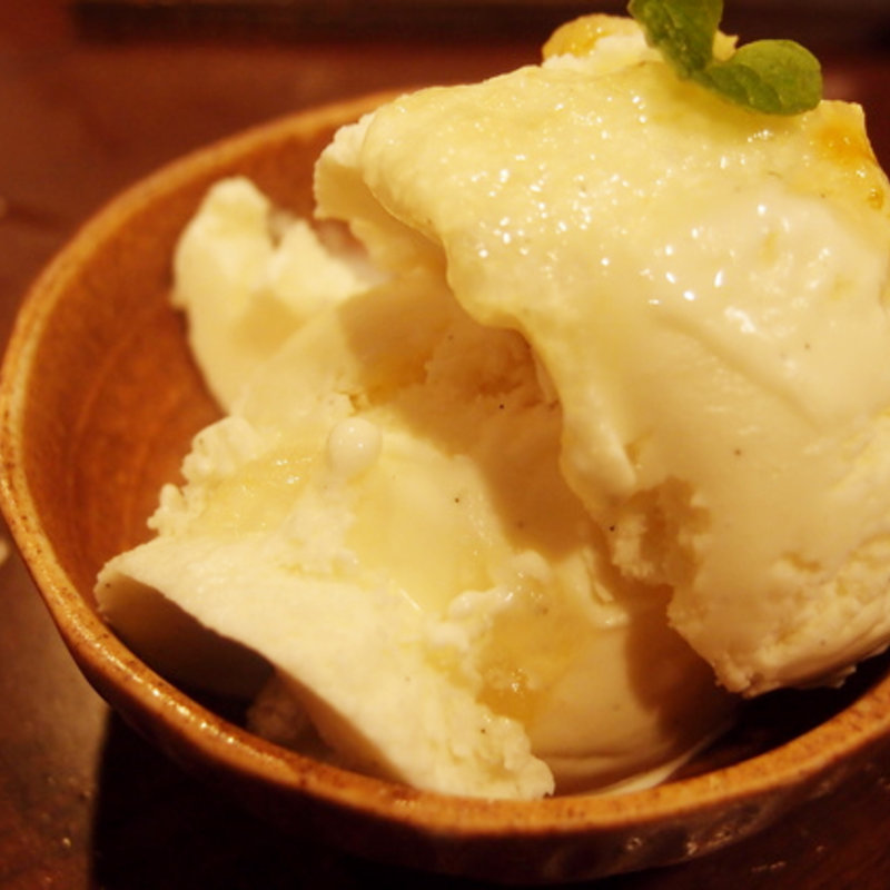 ゆずバニラアイス(巨牛荘　三番町店)