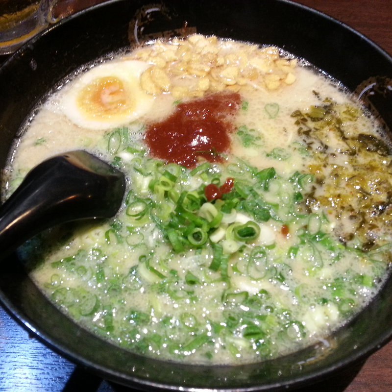 自分仕立てラーメン(康竜銀座店)