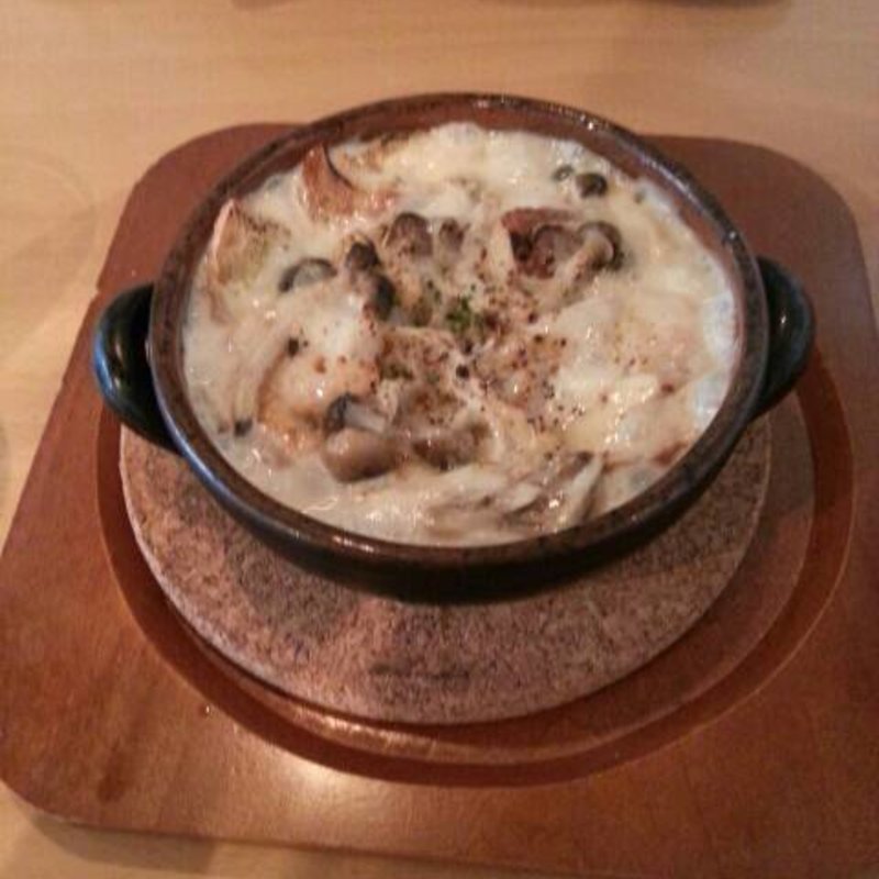 小エビときのこたちのパングラタン(ＬａＣｏｒｏｎａ)