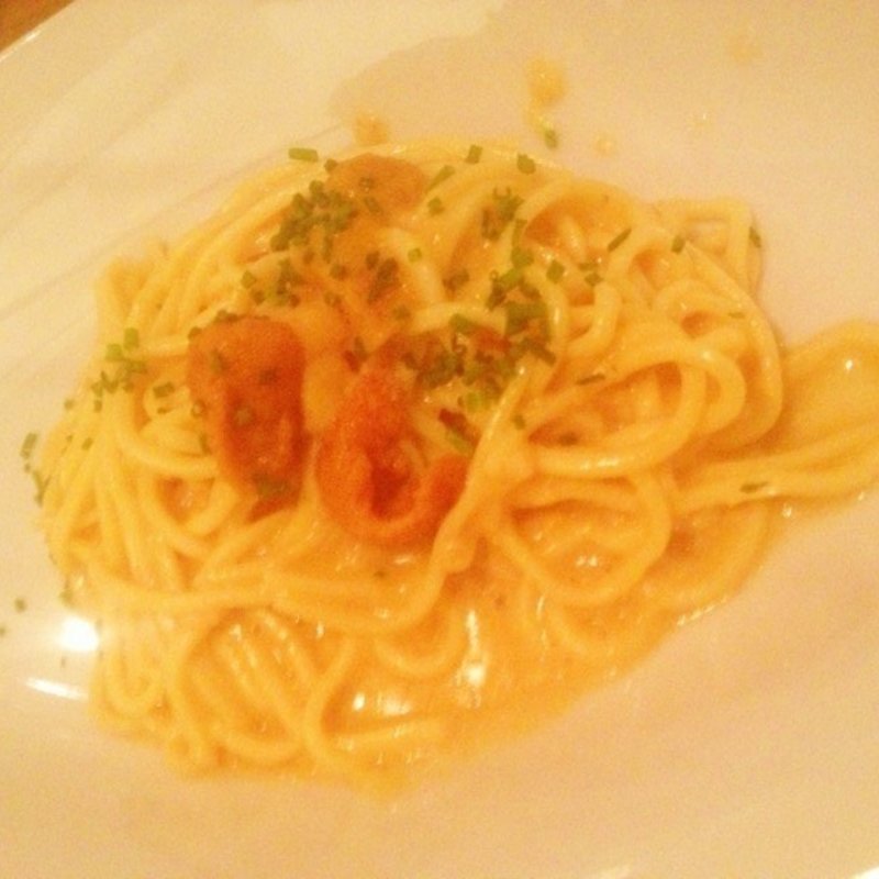 うにパスタ(TRATTORIA LA COCORICO 銀座)