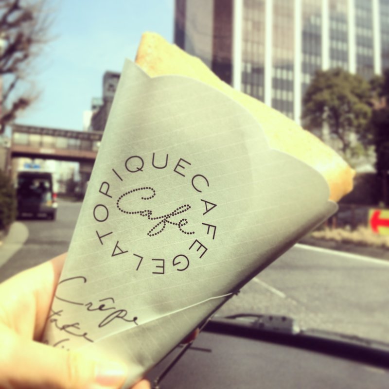 マクロビ クレープ(GELATO PIQUE CAFE)