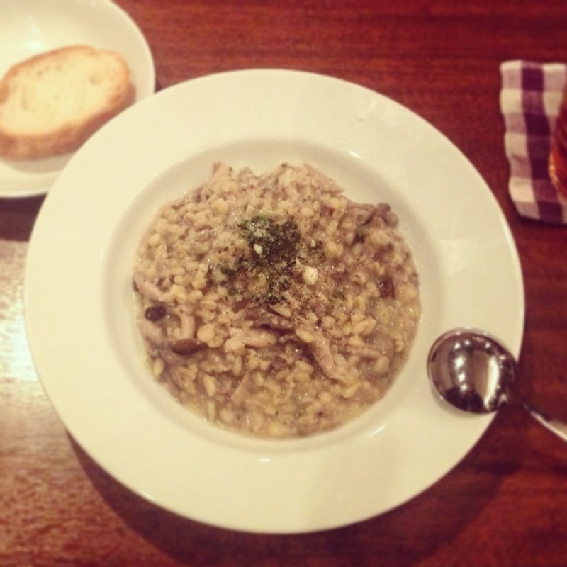 エブリ麦とキノコのリゾット(TRATTORIA UNO)