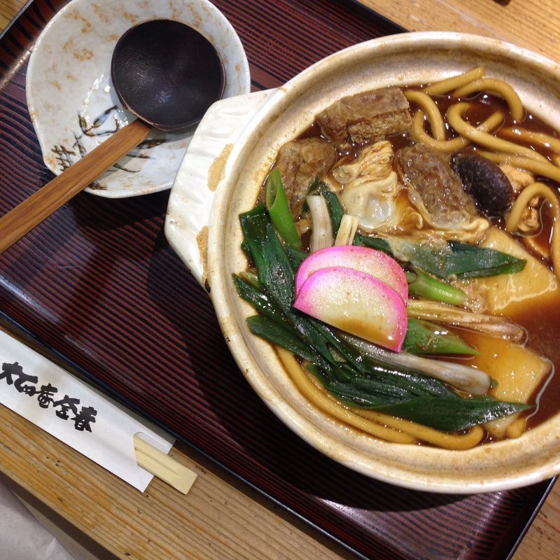 餅入り味噌煮込みうどん(大正庵 釜春 本店)