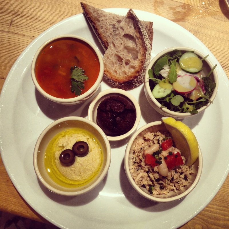 ランチセット(LE PAIN QUOTIDIEN)