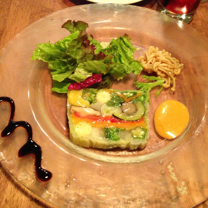 野菜のテリーヌ(Le Salon de Legumes （ル サロン ド レギューム）)