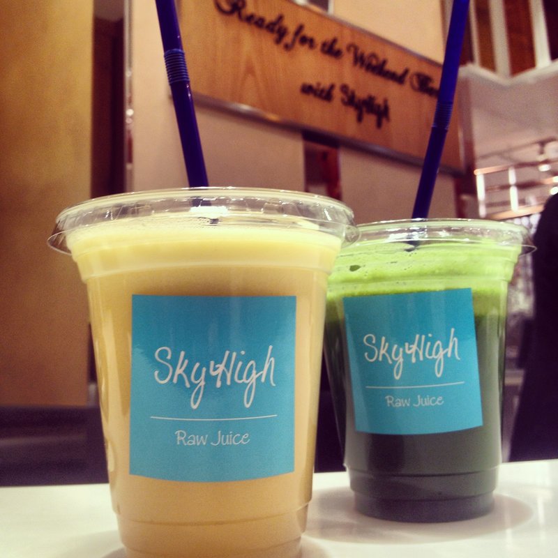 Detox green & Glow(Sky High)
