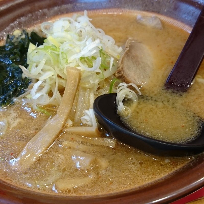 味噌ラーメン(満龍 港北東急店)