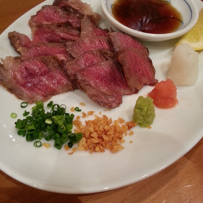 あぶり和牛ロース(やきとんひなた 板橋店)