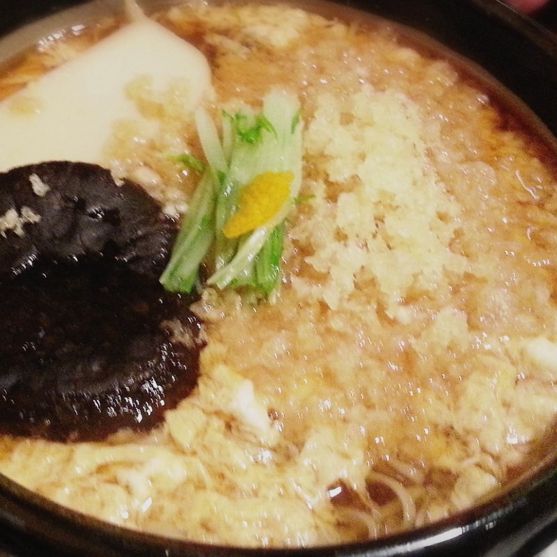 揚げ玉そば(手打ちそば 吉仙（きちせん）)