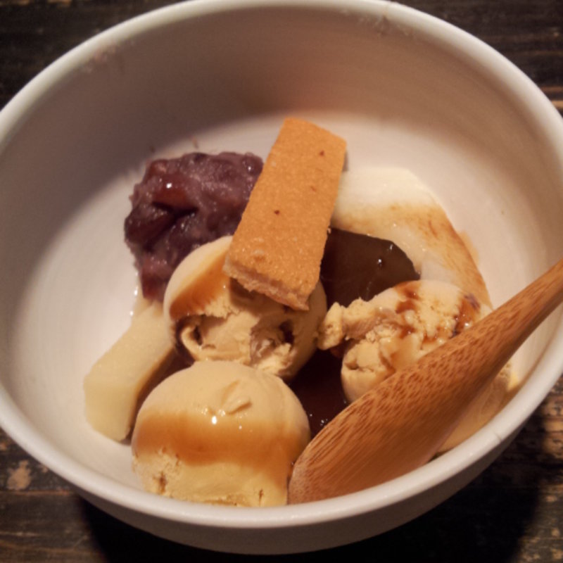 蕎麦あんみつ(草季庵)