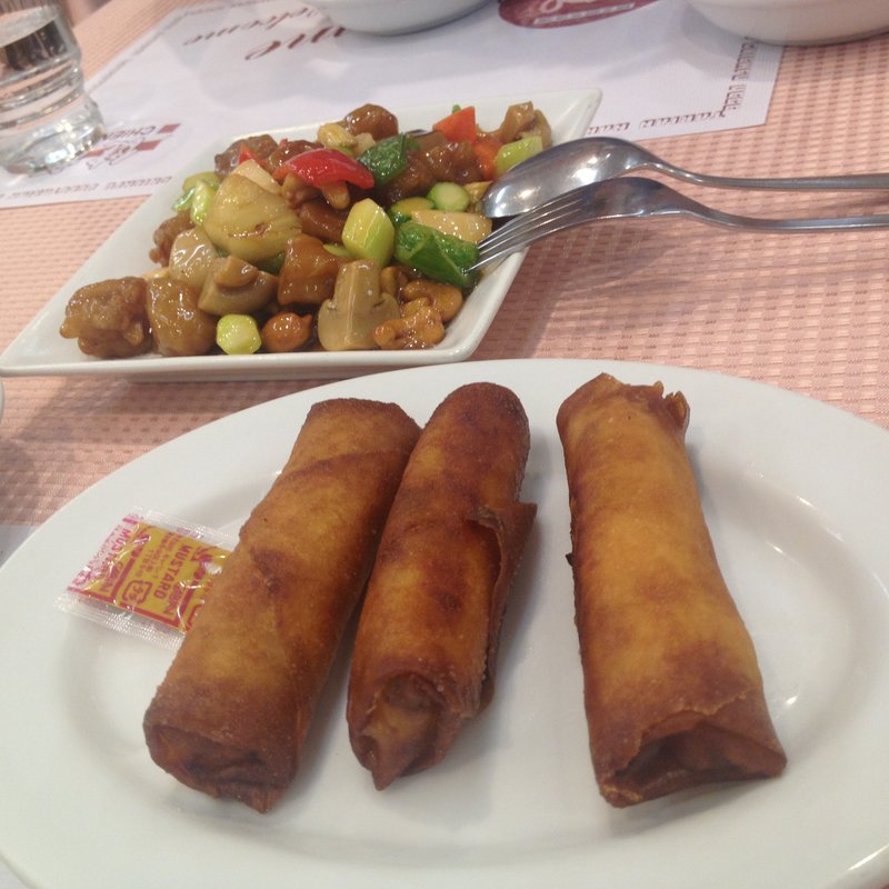 春巻き(中一素食店 健福)