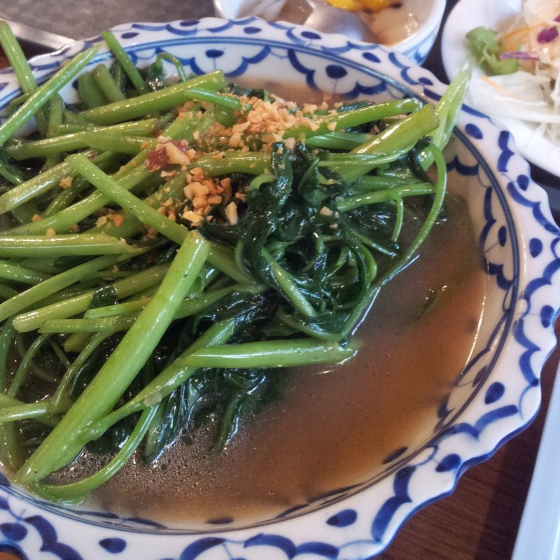 パッ パクブン ファイデーン (タイ料理 クンメー 新大久保本店)