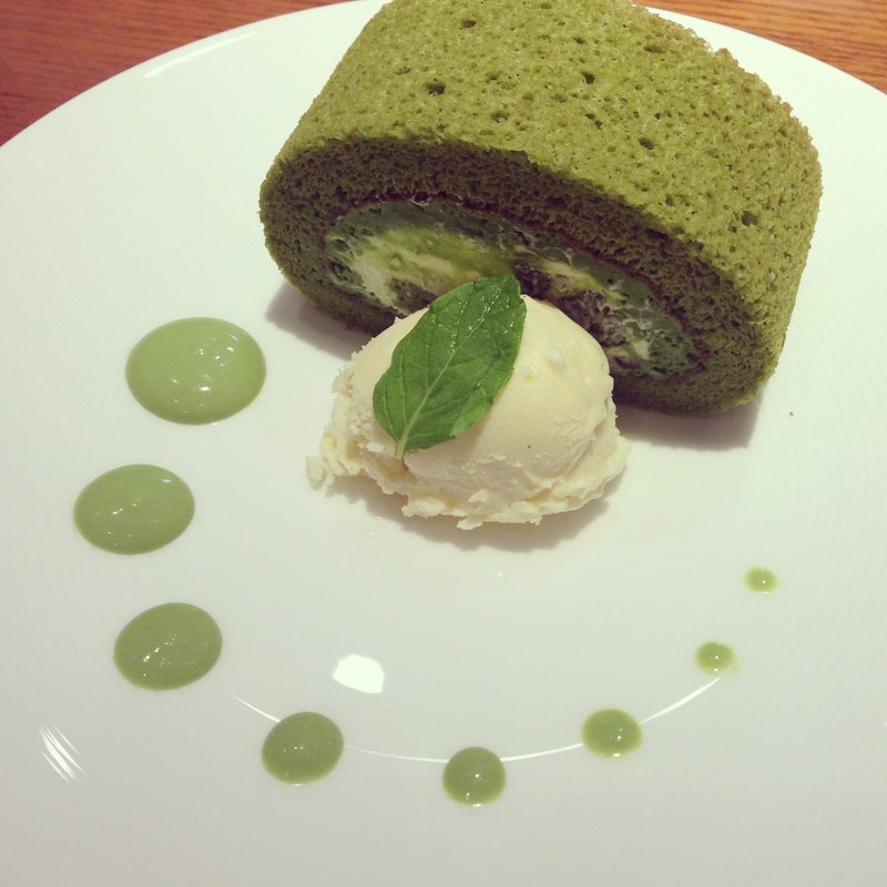 抹茶ロールケーキ(グラマシーニューヨーク 高島屋日本橋店)
