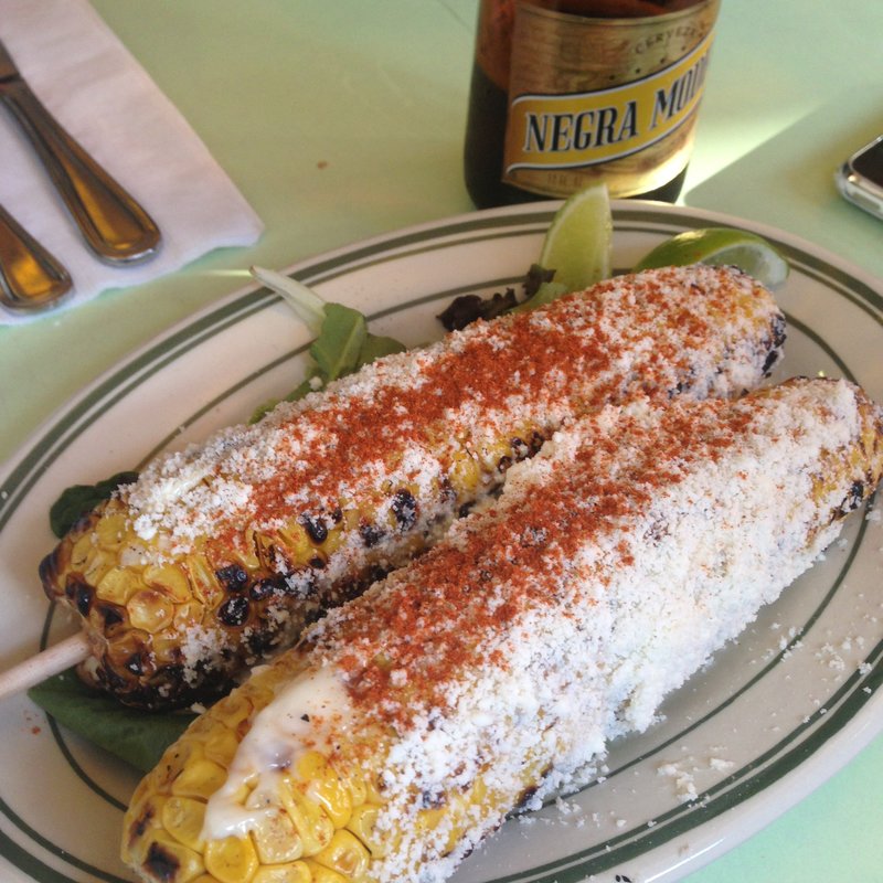 Grilled Corn Mexican Style(Cafe Habana)