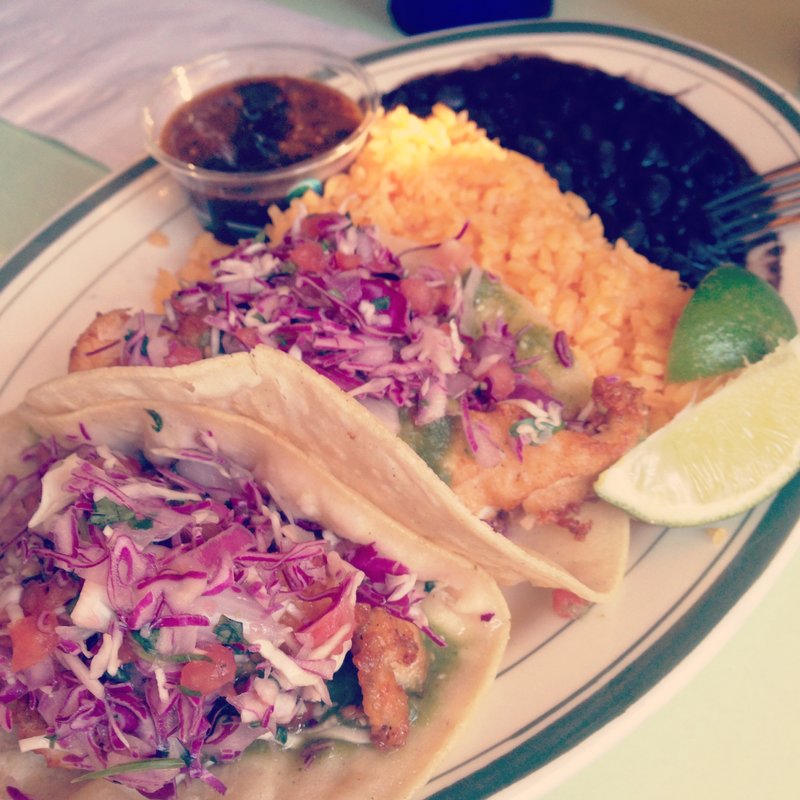 Baja Style Fish Tacos(Cafe Habana)