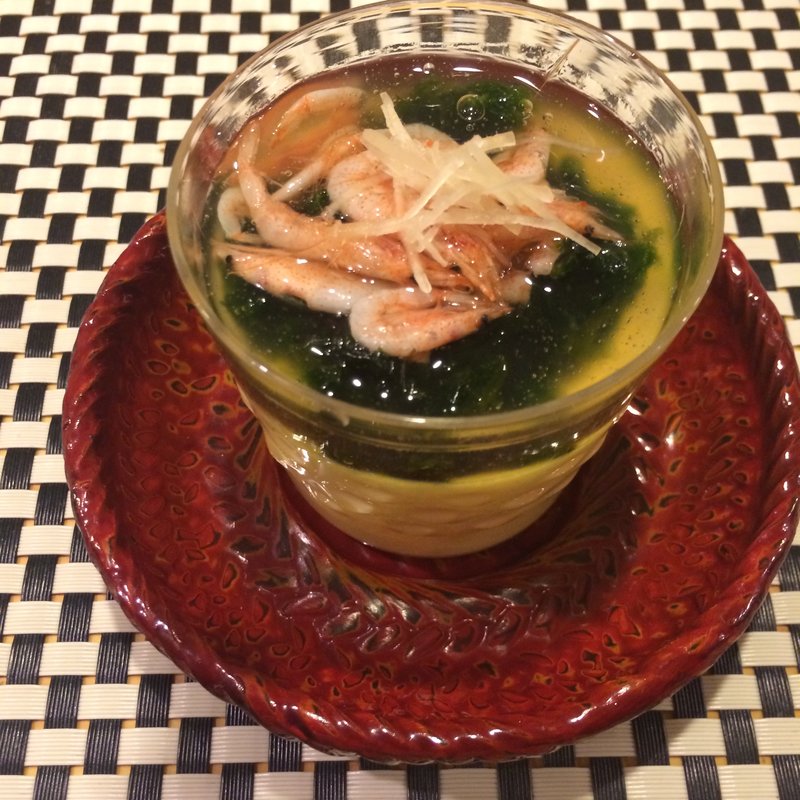 生海苔あんの茶碗蒸し(四季ごはん 晴れ間。)