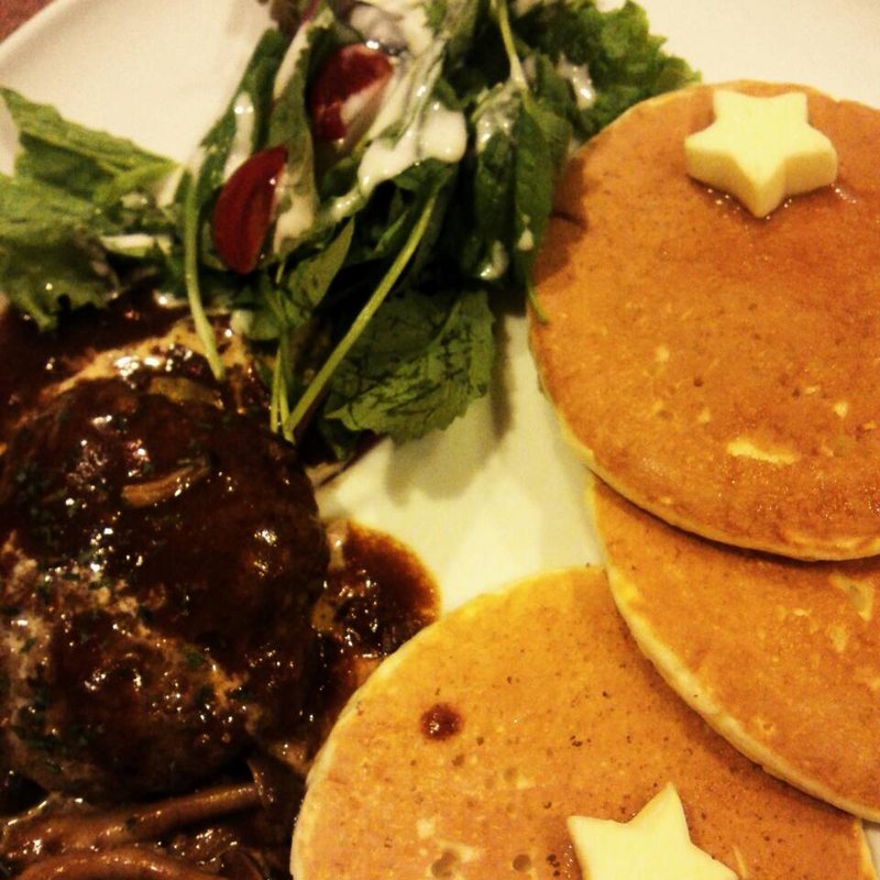 ハンバーグプレート(HOKUHOKU)