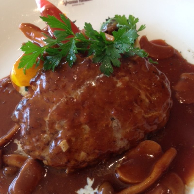 ジューシーハンバーグ～ブラウンソース～(シルバニア森のキッチン)