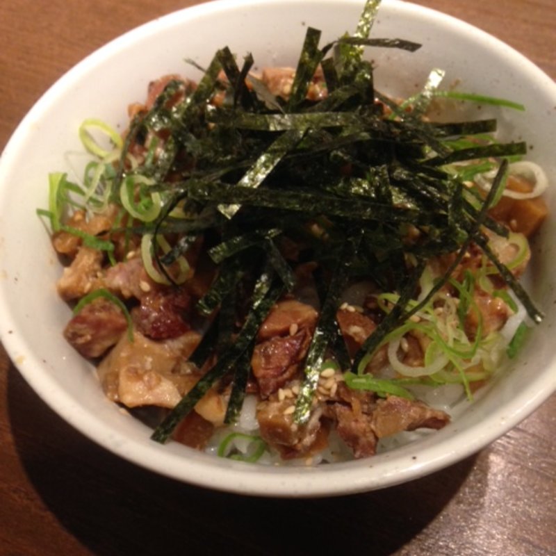 焼豚ごはん(中華そば うめや)