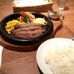 黒毛和牛ハンバーグ(グリルアラベル 横浜本店)
