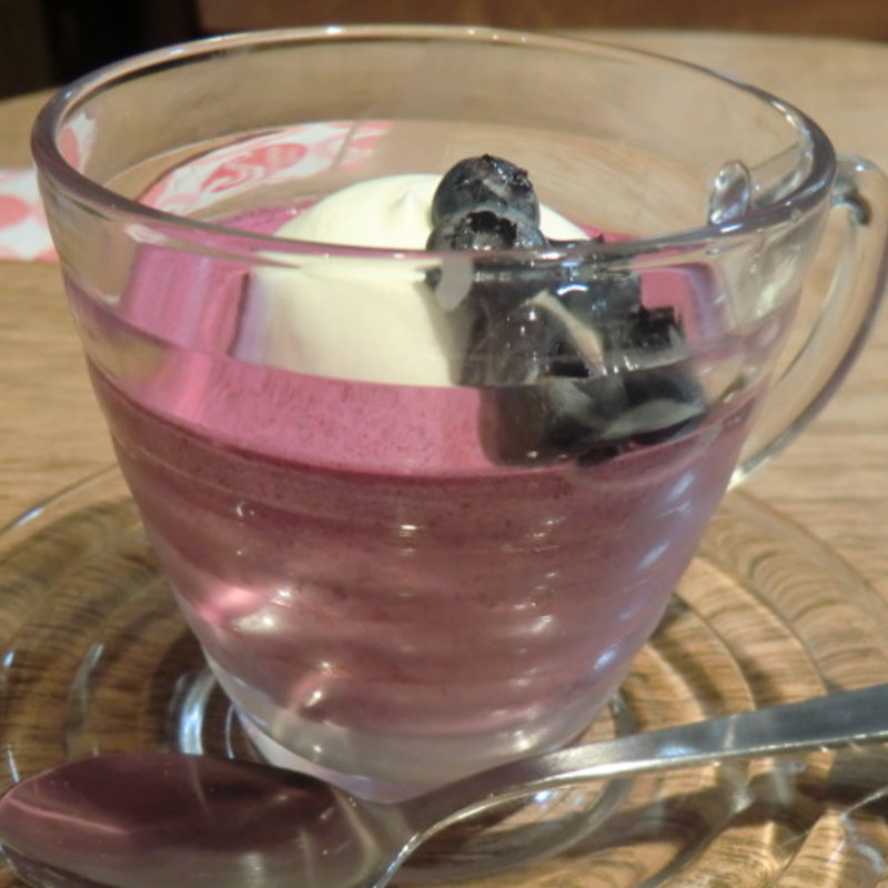 ブルーベリームース(堀口珈琲 上原店)