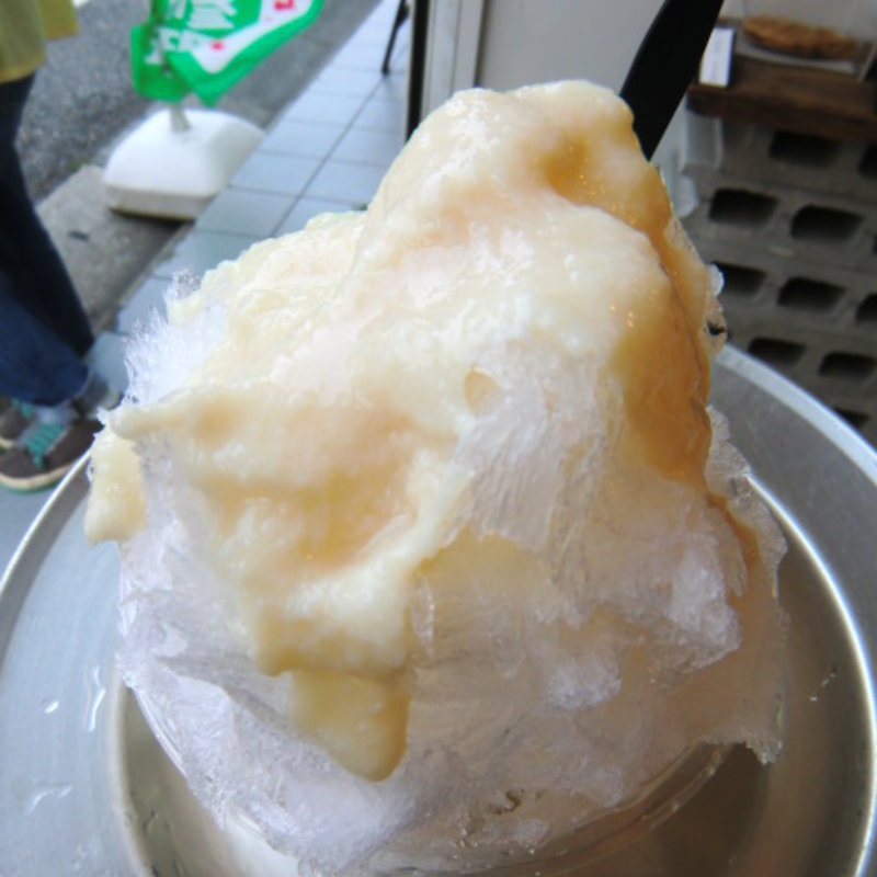 酒粕シロップかき氷(目黒ひいらぎ 碑文谷公園通り店)