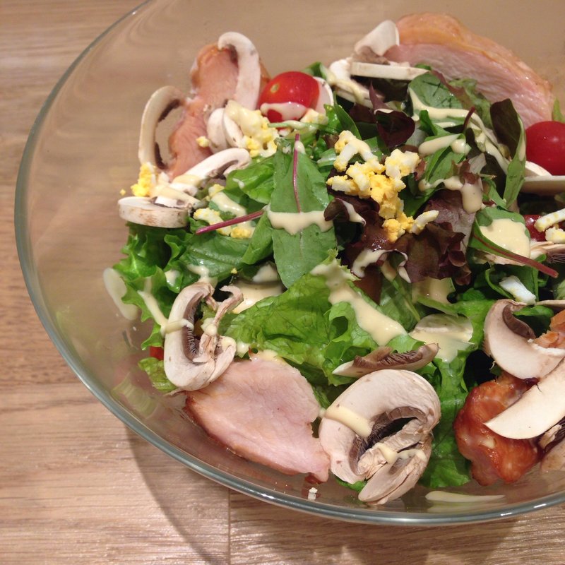 マッシュルームサラダサンド(アフタヌーンティー・ティールーム 横浜ジョイナス)