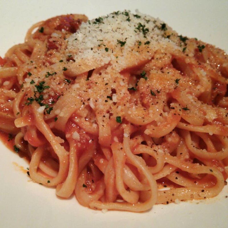 本日のトマトソースパスタ(天空LOUNGE TOP of TREE 東京スカイツリータウン・ソラマチ店)