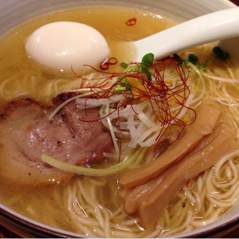 味玉和風塩ラーメン(麺やひだまり )