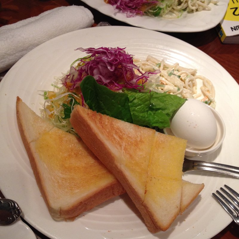 トーストセット(珈琲美人 文月 （フヅキ）)