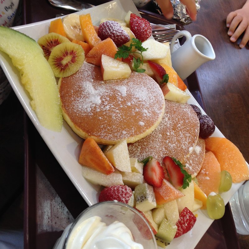 フルーツボールパンケーキ(三びきの子ぶた)