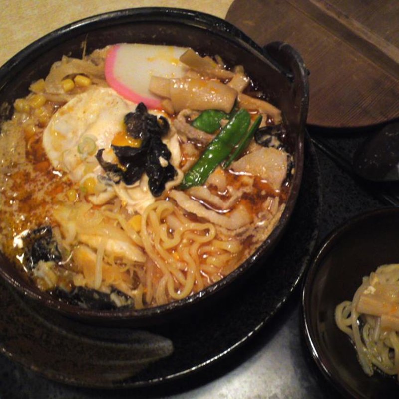 鍋焼きタンタンメン(さくま居食亭 )