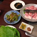 サムギョプサル（黒豚）(韓国家庭料理 サラン )
